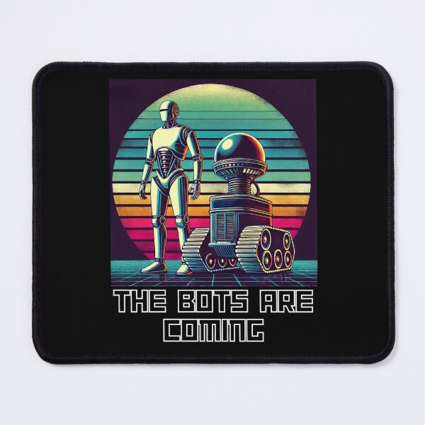 Item preview, Humanoid Robot The Bots Are Coming AI Sci Fi Futuristic Android AI Tech Graphic Tee designed and sold by TEEJAMBOREE.