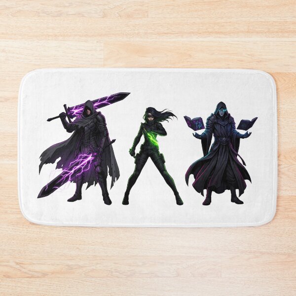 Item preview, Dark Shadow Monarchs - Fantasy Warrior Trio designed and sold by LYZ7VANI.