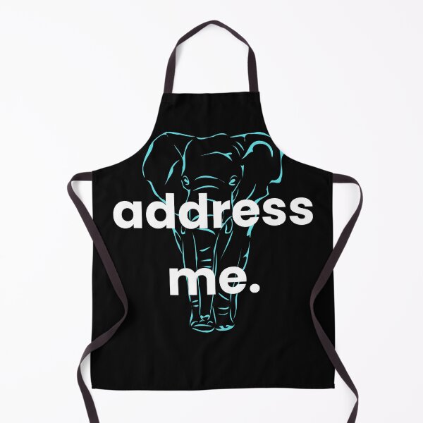 Item preview, Address Me Elephant Blue designed and sold by BananaBank.