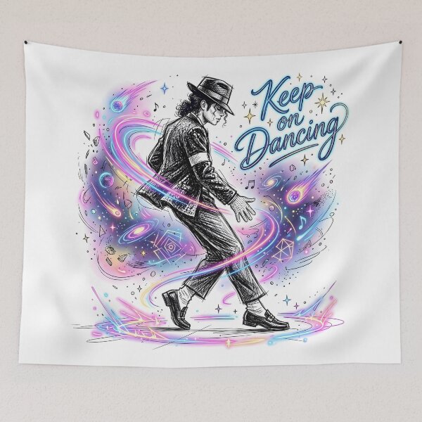 Item preview, Moonwalk Dreamscape - Fan Art designed and sold by Dhenin Studio.
