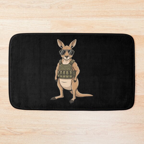 Item preview, Tactical Kangaroo Wearing Aviator Sunglasses designed and sold by k3rstman1.