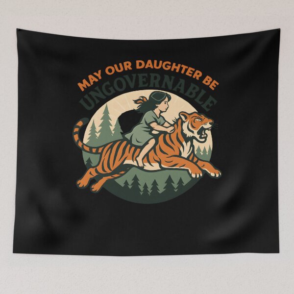 Item preview, Forest Tiger Rider Ungovernable designed and sold by SiarheiYur.