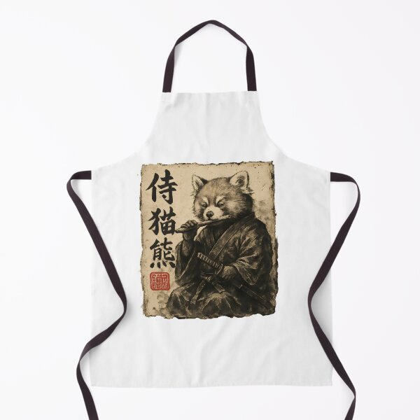 Item preview, Samurai Red Panda Flute designed and sold by SiarheiYur.