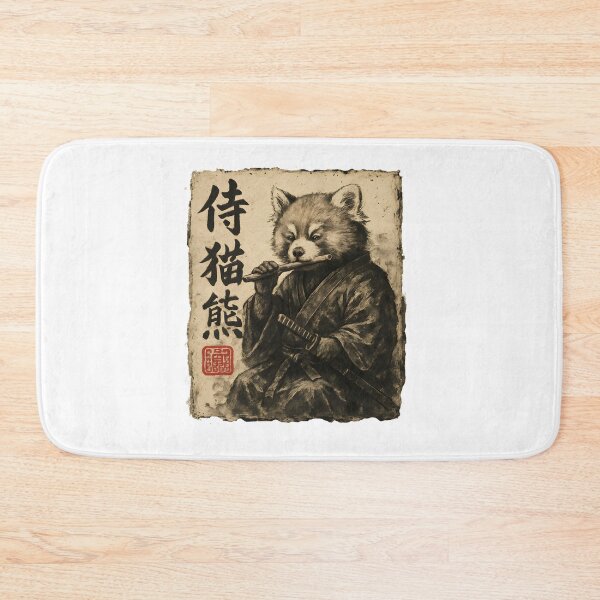 Item preview, Samurai Red Panda Flute designed and sold by SiarheiYur.