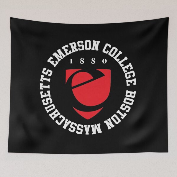 Item preview, Emerson College Boston Massachusetts 1880 Emblem Logo designed and sold by COLLEGEVVIBE.
