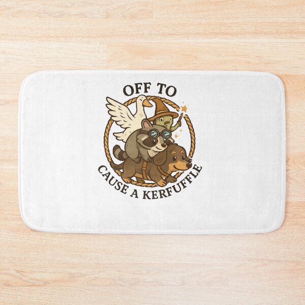 Item preview, Off To Cause A Kerfuffle Crew designed and sold by SiarheiYur.