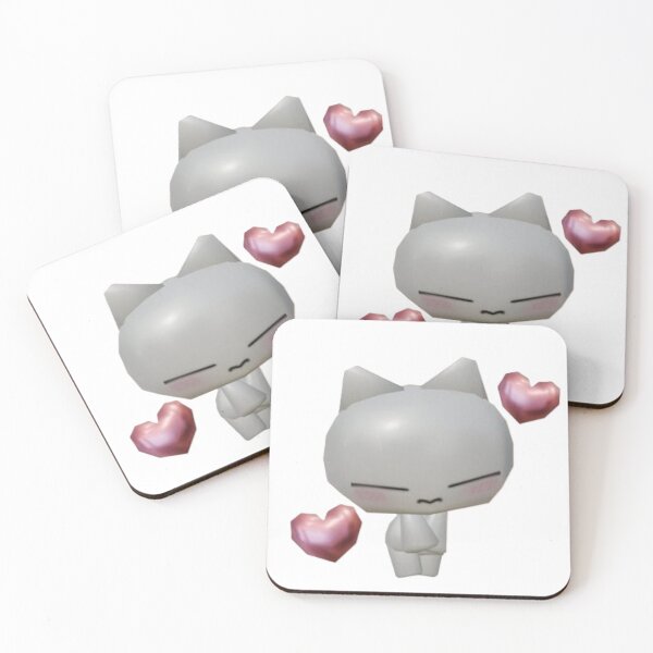 Aperçu de l'œuvre Chat avec des cœurs mignon créée et vendue par Melnzt-designs.