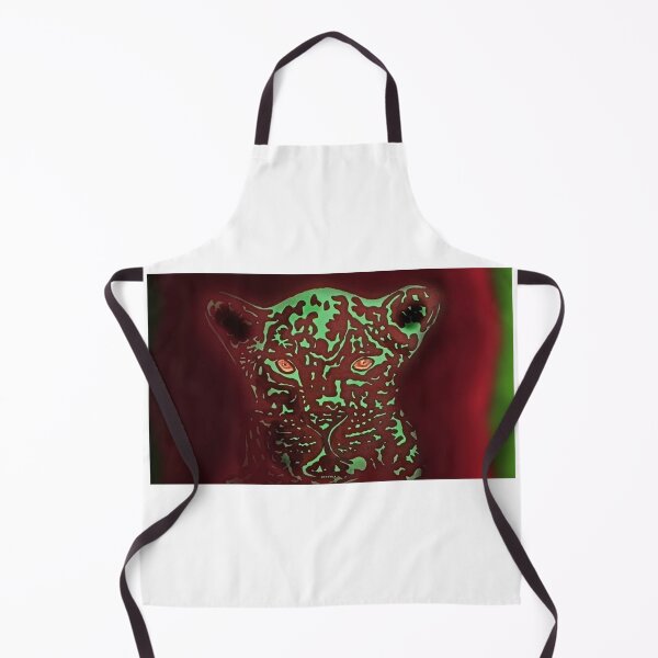 Item preview, Emerald Shadow: Mixed Media Leopard designed and sold by JaneFlowersAfrica.