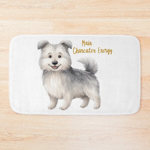 Item preview, Main Character Energy Dog Cute Fluffy Puppy Aesthetic Sticker Shirt Gift designed and sold by olenapetol.
