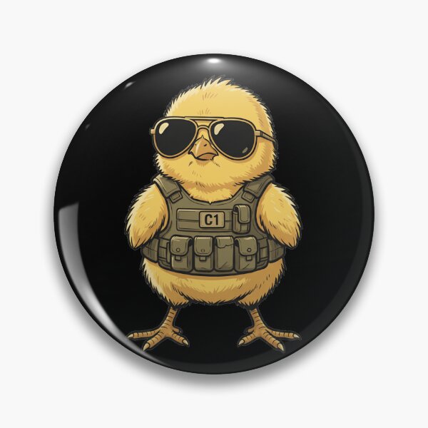 Item preview, Tactical Baby Chick with Aviator Sunglasses designed and sold by k3rstman1.