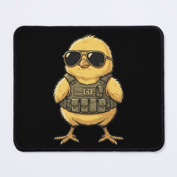 Item preview, Tactical Baby Chick with Aviator Sunglasses designed and sold by k3rstman1.