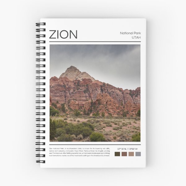 Item preview, Zion National Park - Utah  designed and sold by StudioRedKoala.
