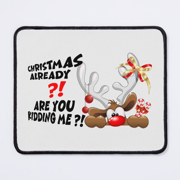 Item preview, Reindeer Peeking and Confused Funny Chistmas Meme designed and sold by BluedarkArt.