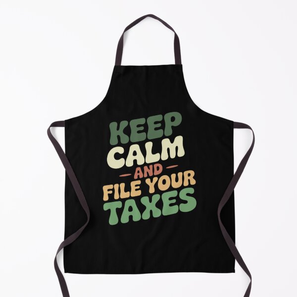 Item preview, Keep Calm and File Your Taxes Funny Tax Quote Accountant Gift designed and sold by Say It With Ink.