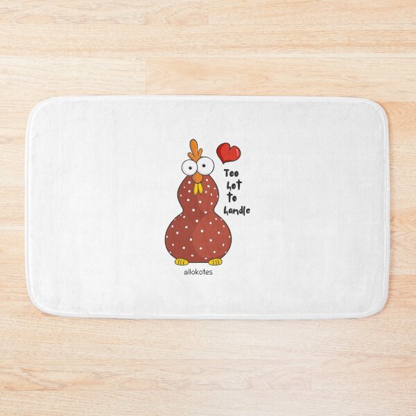 Item preview, ALLOKOTES CRAZY CHICK "Too hot to handle" designed and sold by ALLOKOTES.
