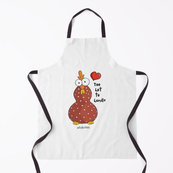 Item preview, ALLOKOTES CRAZY CHICK "Too hot to handle" designed and sold by ALLOKOTES.