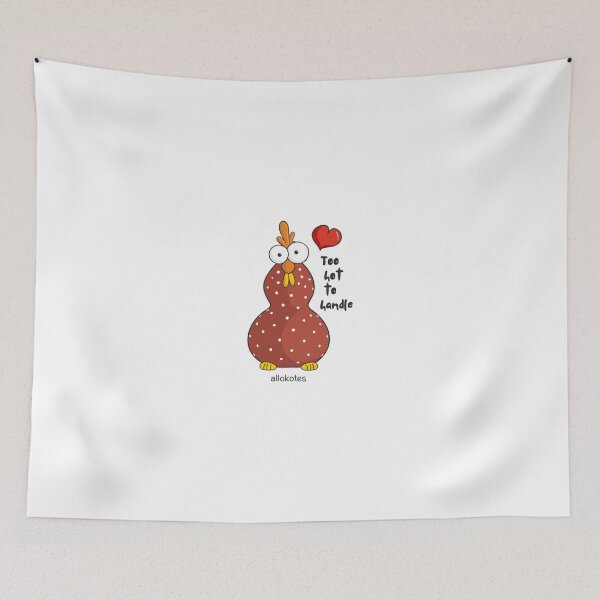 Item preview, ALLOKOTES CRAZY CHICK "Too hot to handle" designed and sold by ALLOKOTES.
