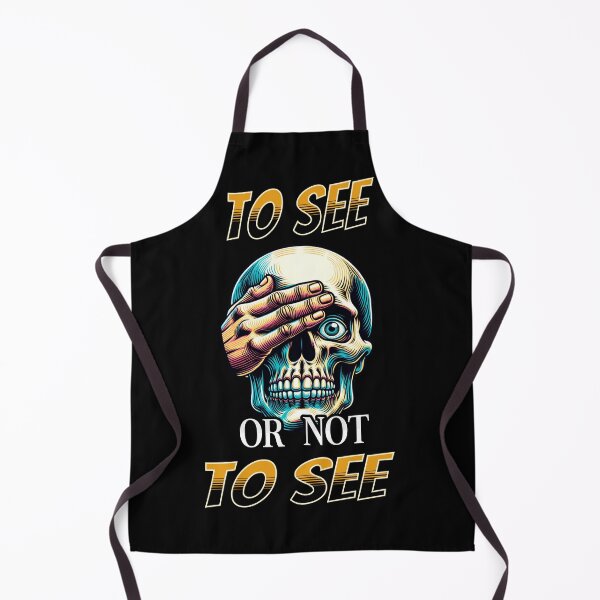 Item preview, To See Or Not To See - Surreal Skull Art designed and sold by HoshisWorld2018.