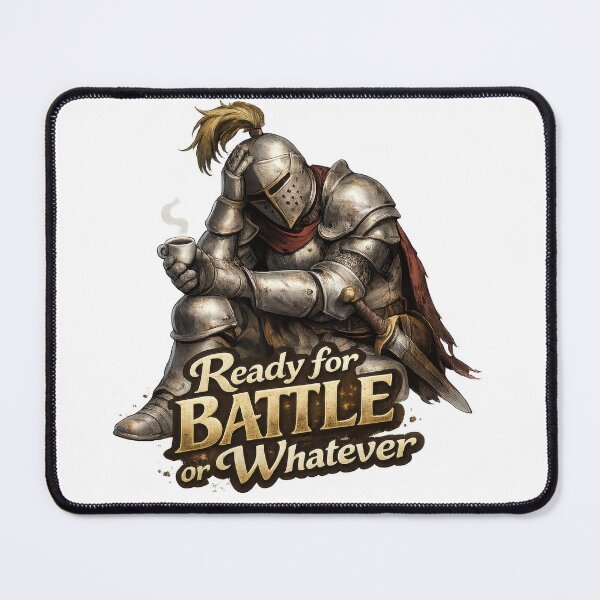 Item preview, Ready for Battle or Whatever Knight designed and sold by jgvisualarts.