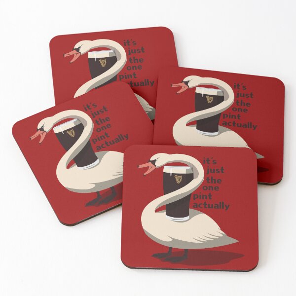 Item preview, Just The One Swan / Pint Actually designed and sold by Kelly's Bits And Bobs.