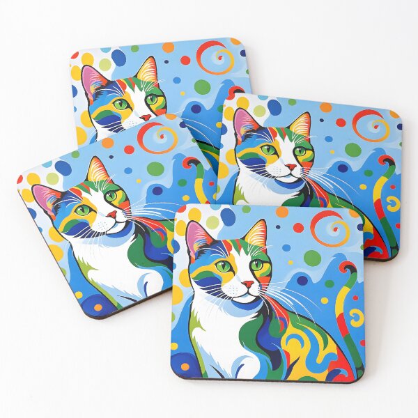 Item preview, Abstract Cat designed and sold by ByNicoleSara.
