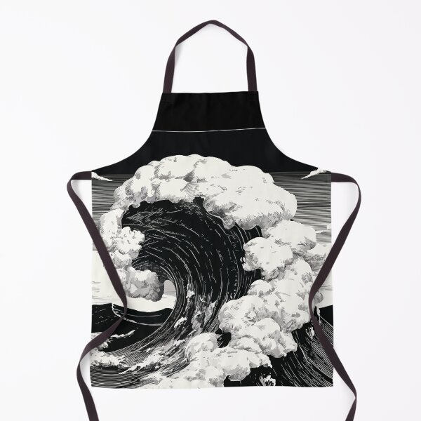 Item preview, Great epic power wave tsunami on sea with white foam 127sm designed and sold by 127sm.