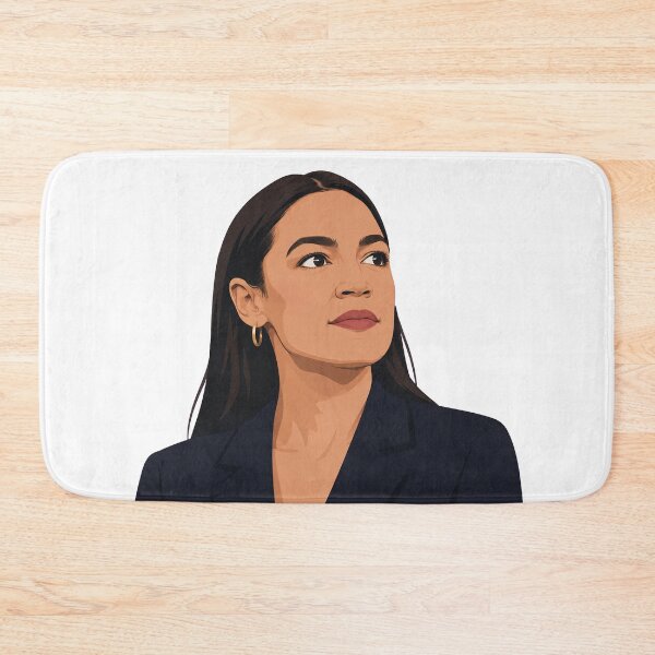 Item preview, Alexandria Ocasio-Cortez Vector Portrait designed and sold by Owcomm.