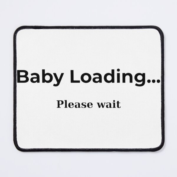 Item preview, Baby Loading Please Wait Funny Pregnancy Announcement Shirt Cute Gift for New Mom Dad 2026 designed and sold by Byarasstudio.