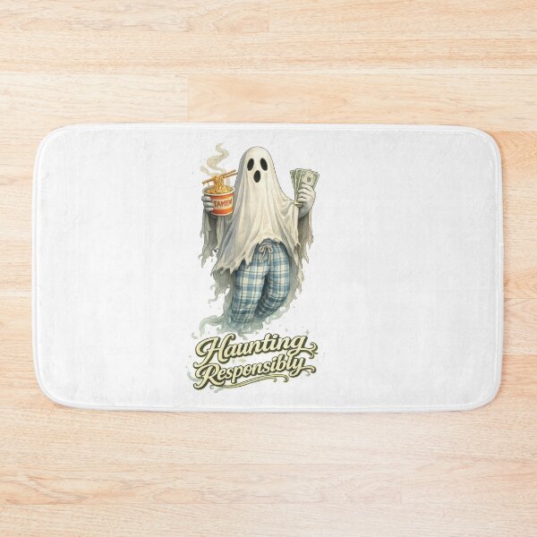Item preview, Haunting Responsibly Ghost designed and sold by jgvisualarts.