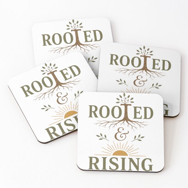 Item preview, Rooted and Rising Tree of Growth Typography designed and sold by FusiTink.
