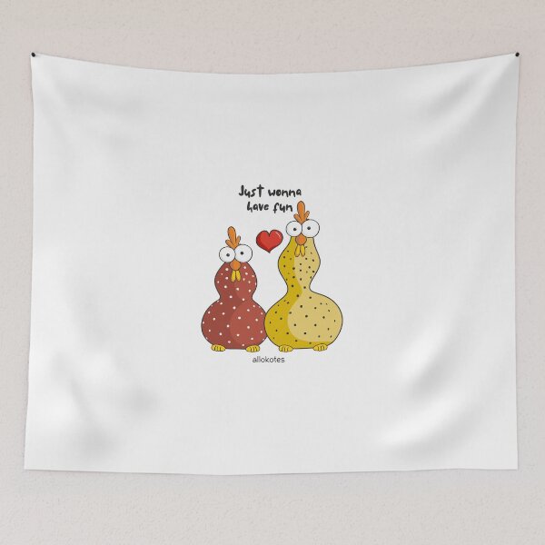 Item preview, ALLOKOTES crazy chicks designed and sold by ALLOKOTES.