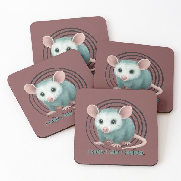 Item preview, I Came. I Saw. I panicked. – Possum - social phobia designed and sold by Feinsicht.