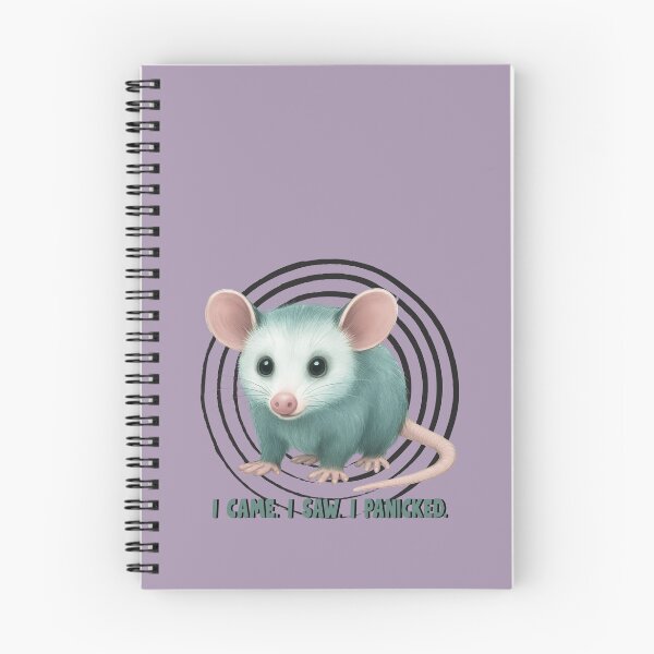 Item preview, I Came. I Saw. I panicked. – Possum - social phobia designed and sold by Feinsicht.