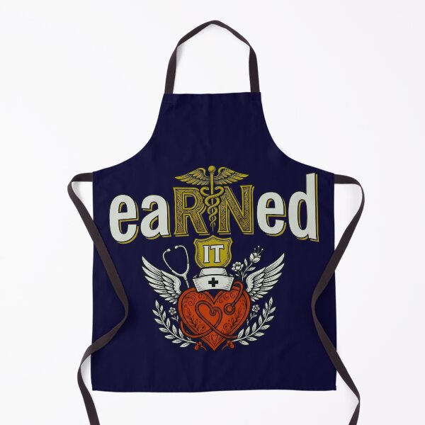 Item preview, eaRNed It RN Graduation Design – Registered Nurse Nursing School Graduate designed and sold by YarsEingr.
