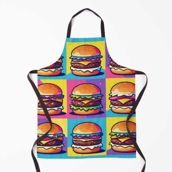 Item preview, Burgers in Pop Art Style designed and sold by Simplybe1.
