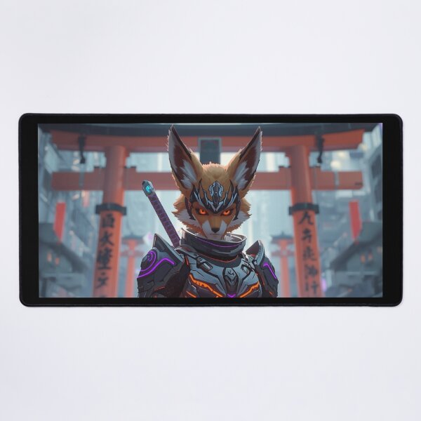 Item preview, warrior fox design, 3D anime style designed and sold by geekmania48.