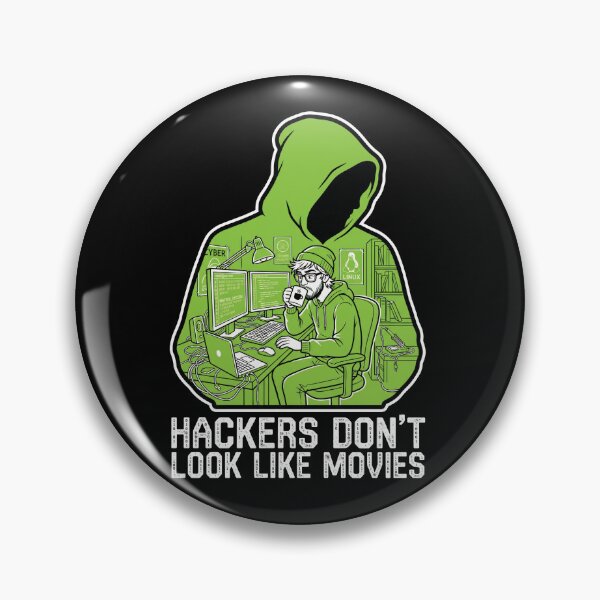 Item preview, Hackers Dont Look Like Movies Funny Cyber Security Gift designed and sold by Ixnor.