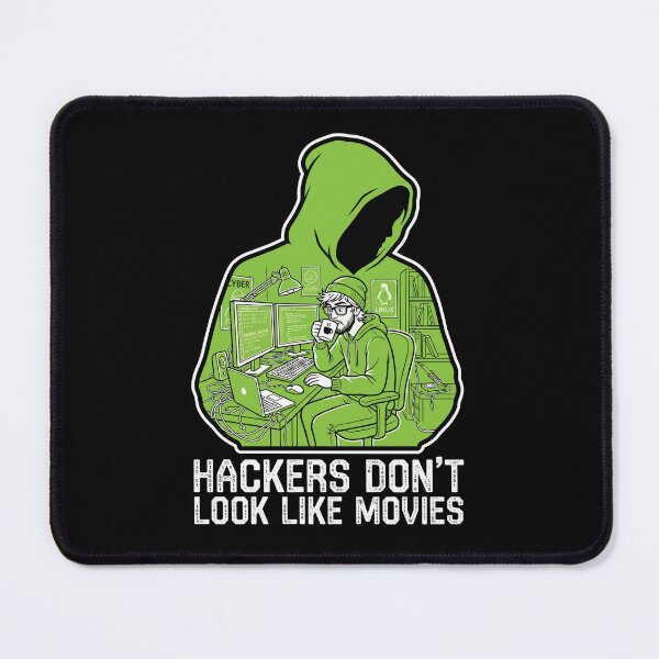 Item preview, Hackers Dont Look Like Movies Funny Cyber Security Gift designed and sold by Ixnor.