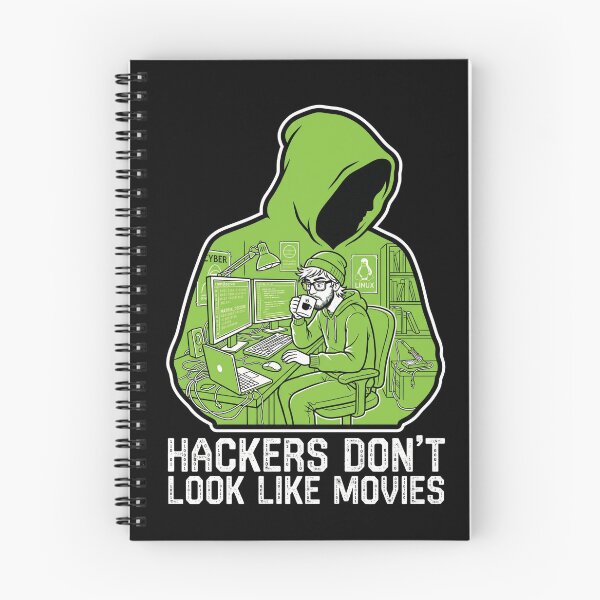 Item preview, Hackers Dont Look Like Movies Funny Cyber Security Gift designed and sold by Ixnor.