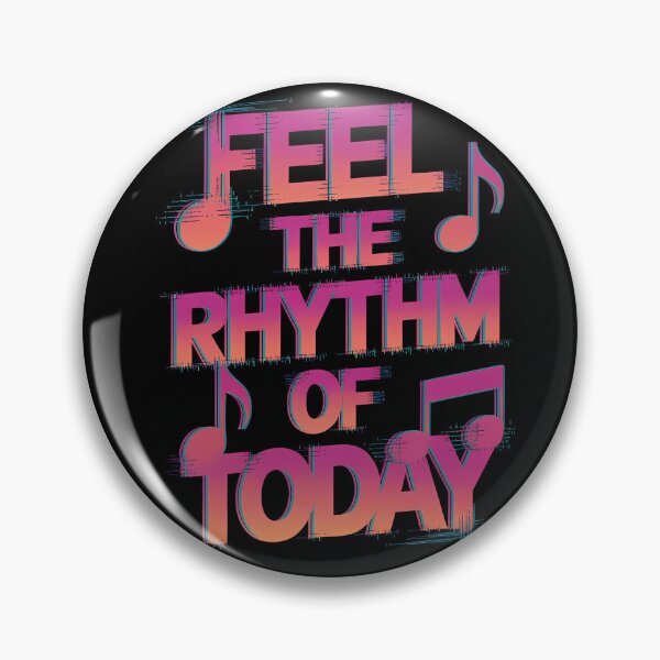 Item preview, Feel the Rhythm of Today – Glitch Music Energy designed and sold by Art-Arcade6.