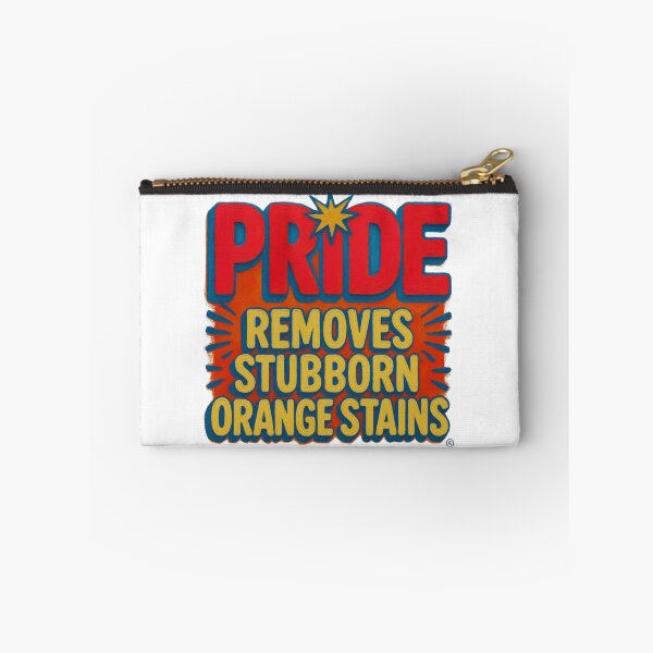 Item preview, Pride Removes Stubborn Orange Stains T-Shirt designed and sold by MerchlyMike.