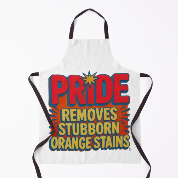 Item preview, Pride Removes Stubborn Orange Stains T-Shirt designed and sold by MerchlyMike.