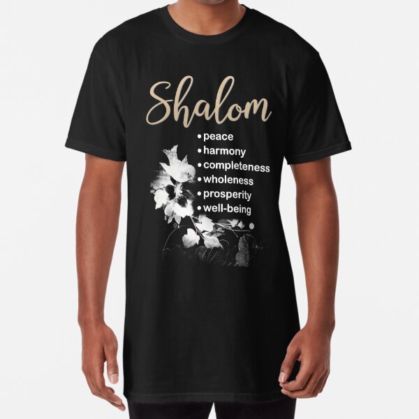 Christian Gift with Hebrew word Shalom and its meanings Poster for Sale by  simplydesignart