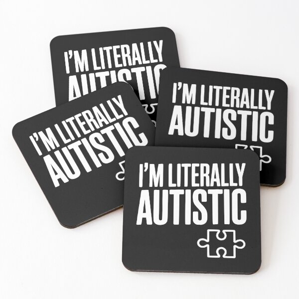 Item preview, I'm Literally Autistic designed and sold by Frank Ring.