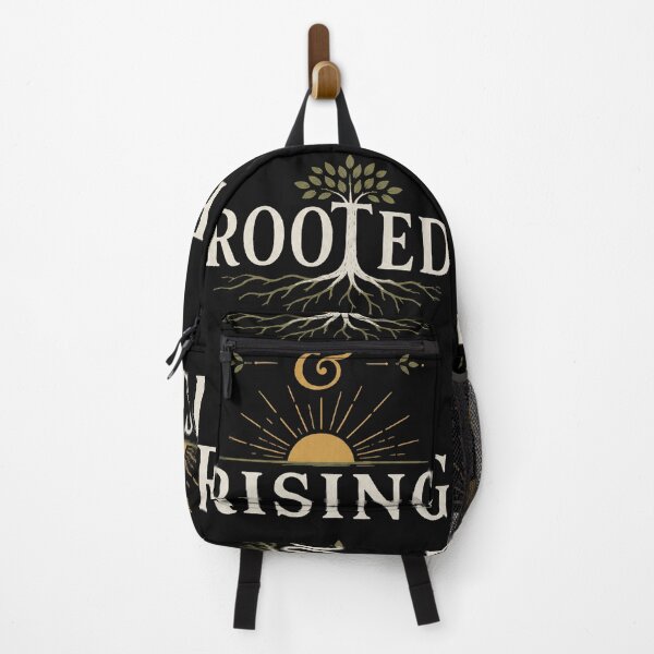 Item preview, Rooted and Rising Tree of Growth Typography. dark background designed and sold by FusiTink.