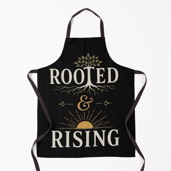 Item preview, Rooted and Rising Tree of Growth Typography. dark background designed and sold by FusiTink.