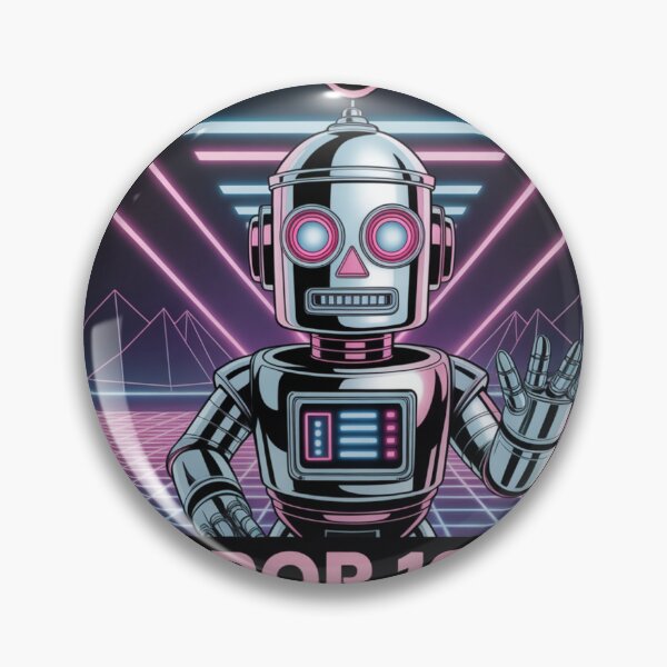 Item preview, Retro Robot ERROR 1984: Too Cool To Compute designed and sold by CosyCush.