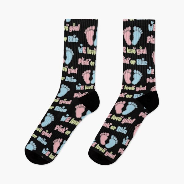 Item preview, Gender Reveal Pink Or Blue We Love You Baby Shower designed and sold by LuminOrb.