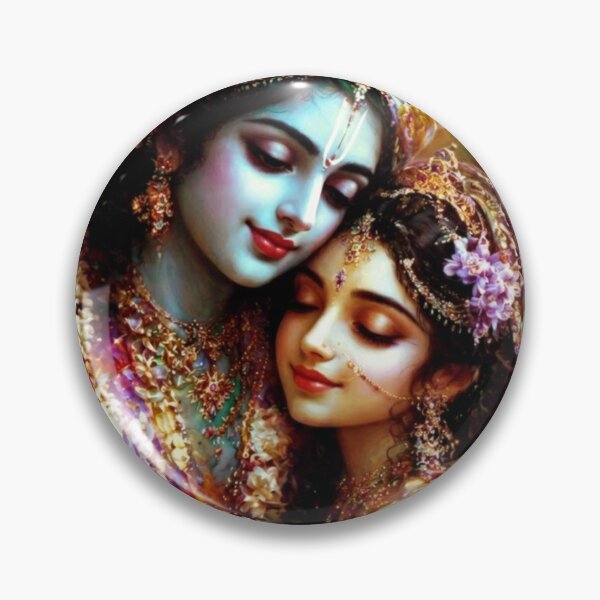 Item preview, Radha and Krishna Art designed and sold by AngeliqueArt.