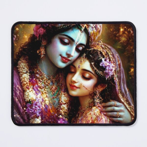 Item preview, Radha and Krishna Art designed and sold by AngeliqueArt.